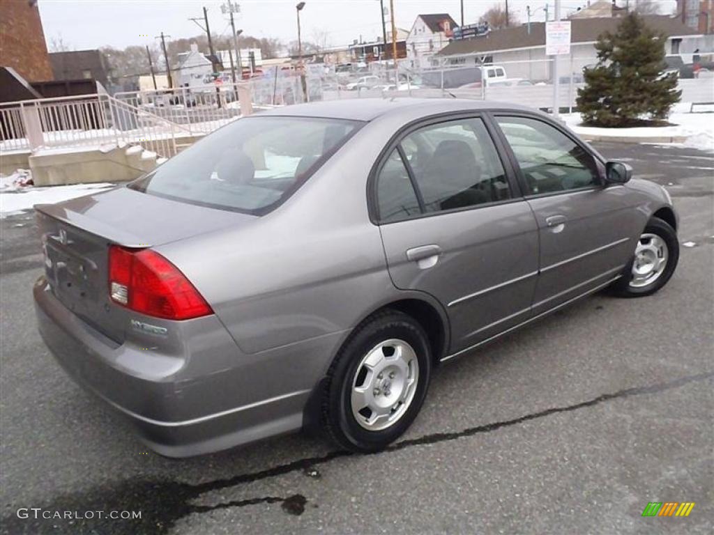 Magnesium Metallic 2004 Honda Civic Hybrid Sedan Exterior Photo #43228675