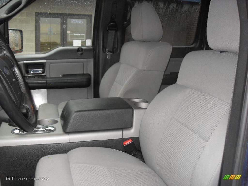 2004 F150 FX4 SuperCrew 4x4 - True Blue Metallic / Black/Medium Flint photo #29