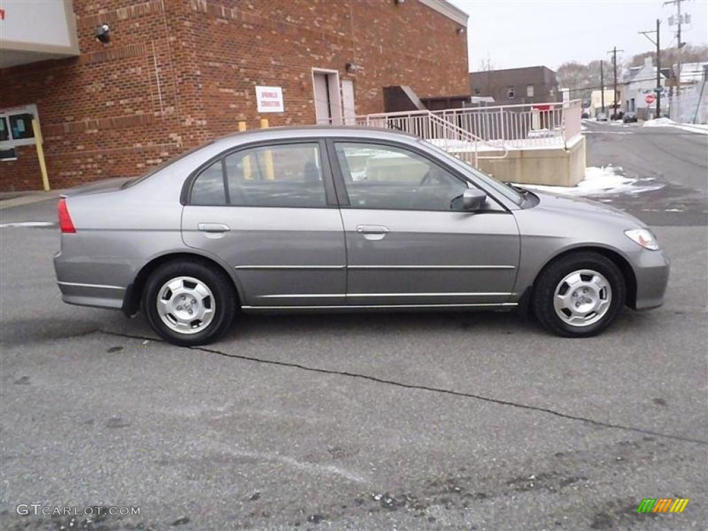 Magnesium Metallic 2004 Honda Civic Hybrid Sedan Exterior Photo #43229019