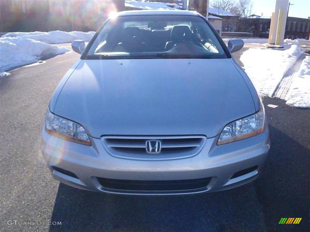 2002 Accord EX V6 Coupe - Satin Silver Metallic / Charcoal photo #27