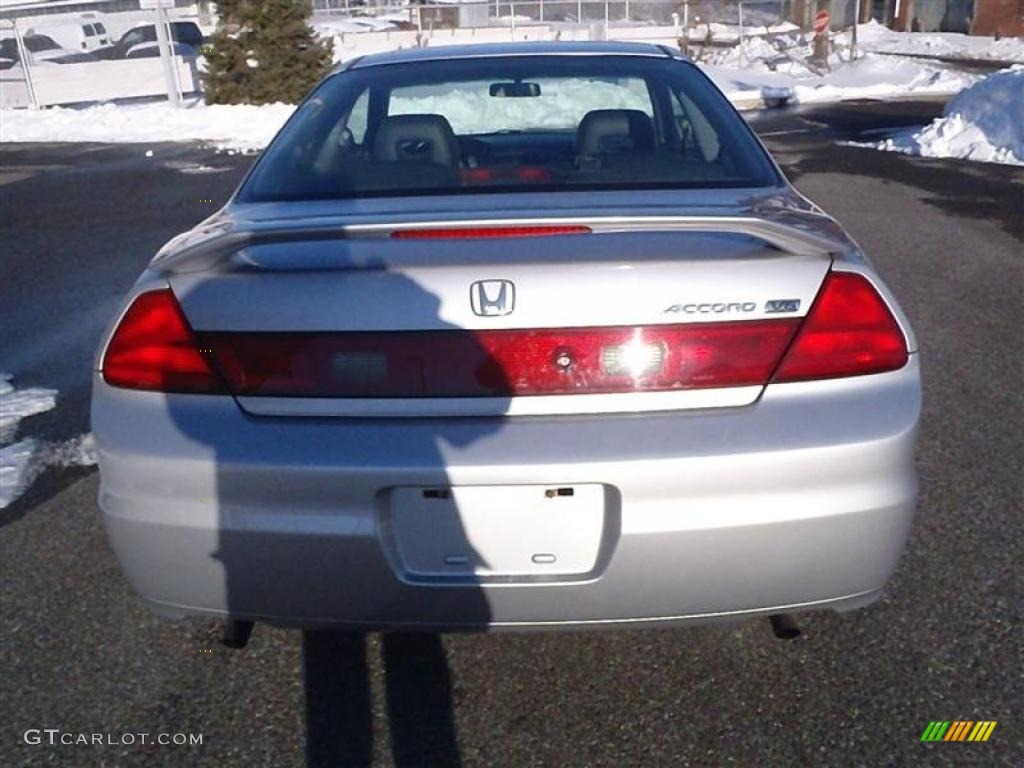 2002 Accord EX V6 Coupe - Satin Silver Metallic / Charcoal photo #29