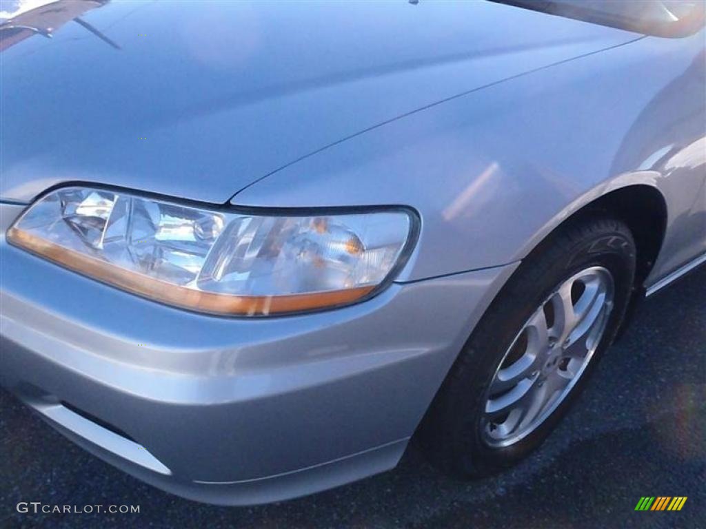 2002 Accord EX V6 Coupe - Satin Silver Metallic / Charcoal photo #33