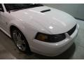 2001 Oxford White Ford Mustang V6 Convertible  photo #33