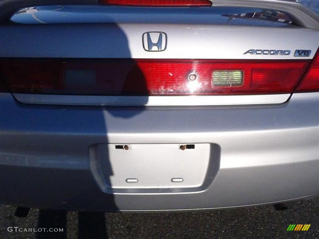 2002 Accord EX V6 Coupe - Satin Silver Metallic / Charcoal photo #37