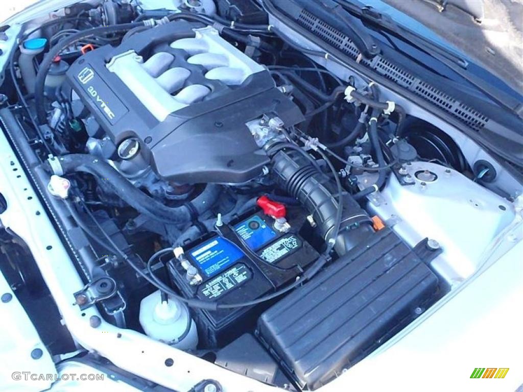 2002 Accord EX V6 Coupe - Satin Silver Metallic / Charcoal photo #46