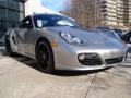 Platinum Silver Metallic 2011 Porsche Cayman S Exterior