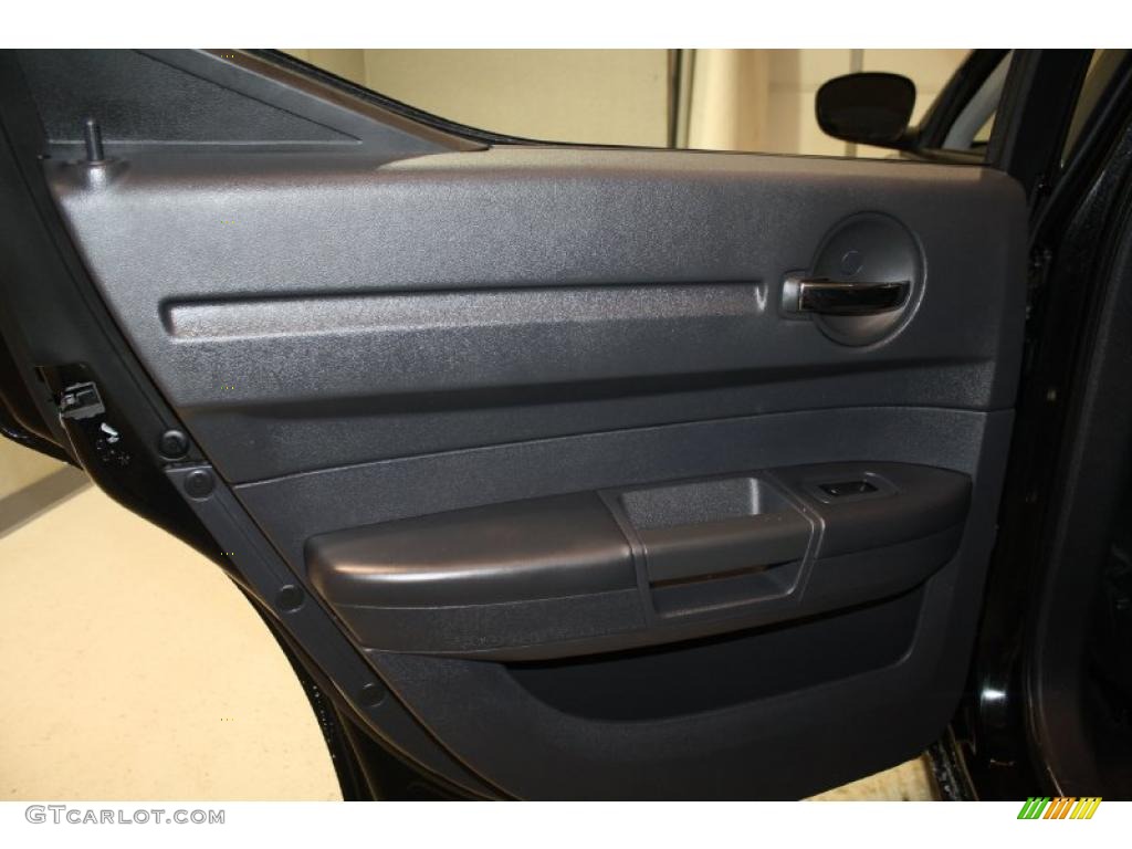 2008 Dodge Charger SE Dark Slate Gray Door Panel Photo #43230363