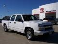 2006 Summit White Chevrolet Silverado 1500 LS Crew Cab  photo #1