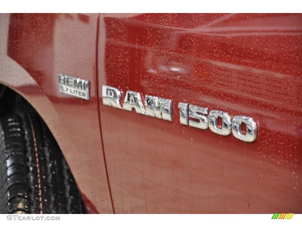2011 Ram 1500 Sport Quad Cab - Deep Cherry Red Crystal Pearl / Dark Slate Gray photo #9