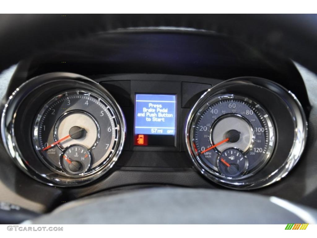 2011 Chrysler Town & Country Limited Gauges Photo #43234148