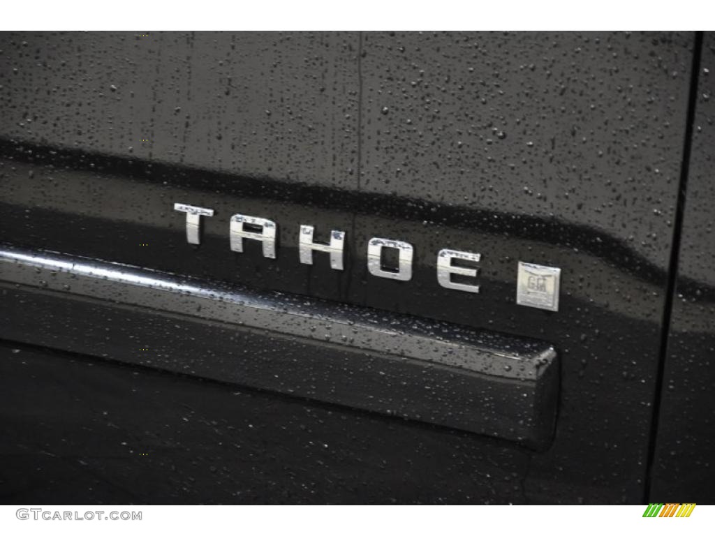 2007 Tahoe LT - Black / Light Cashmere/Ebony photo #5