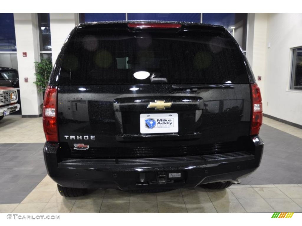2007 Tahoe LT - Black / Light Cashmere/Ebony photo #7