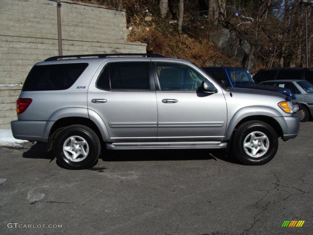 Silver Sky Metallic 2002 Toyota Sequoia SR5 4WD Exterior Photo #43235848