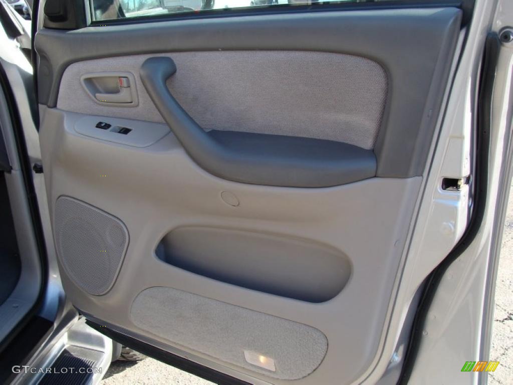 2002 Toyota Sequoia SR5 4WD Oak Door Panel Photo #43236000