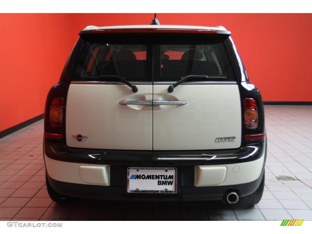2009 Cooper Clubman - Pepper White / Gravity Tuscan Beige Leather photo #15