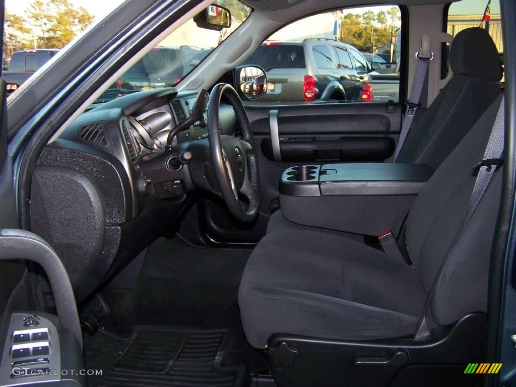 2007 Silverado 1500 LT Z71 Crew Cab 4x4 - Blue Granite Metallic / Ebony Black photo #9