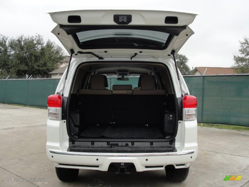 2011 4Runner SR5 - Blizzard White Pearl / Sand Beige photo #17