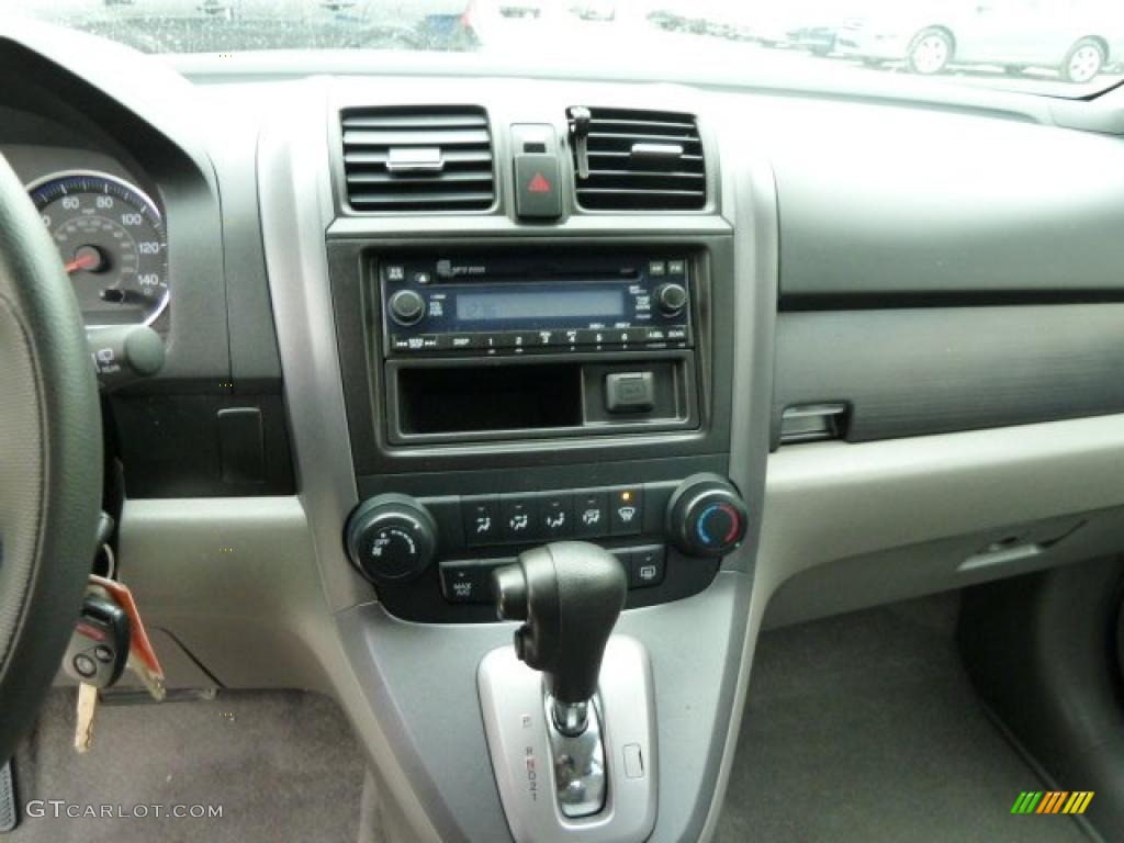 2009 Honda CR-V LX 4WD Gray Dashboard Photo #43238440