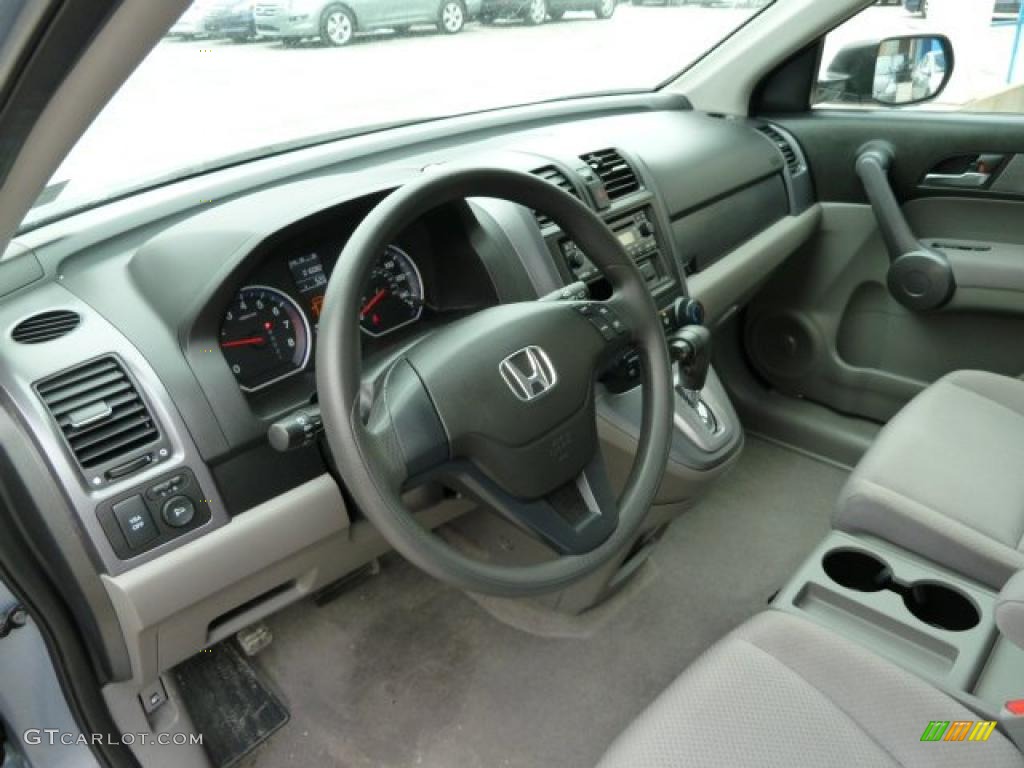 Gray Interior 2009 Honda CR-V LX 4WD Photo #43238573