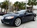 2011 Indigo Blue Metallic Jaguar XF Premium Sport Sedan  photo #3