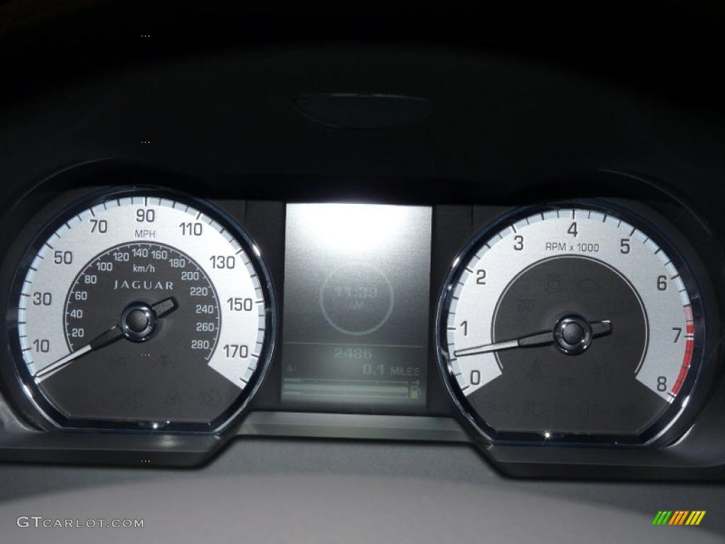 2011 Jaguar XF Premium Sport Sedan Gauges Photo #43240005