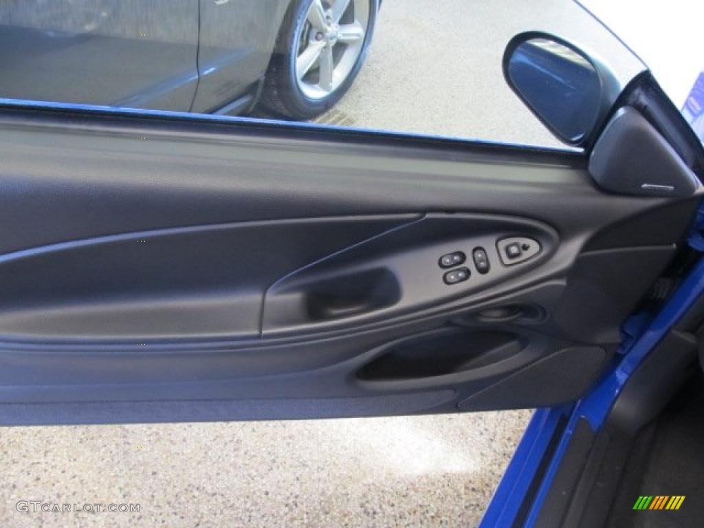 2003 Ford Mustang Mach 1 Coupe Dark Charcoal Door Panel Photo #43240885