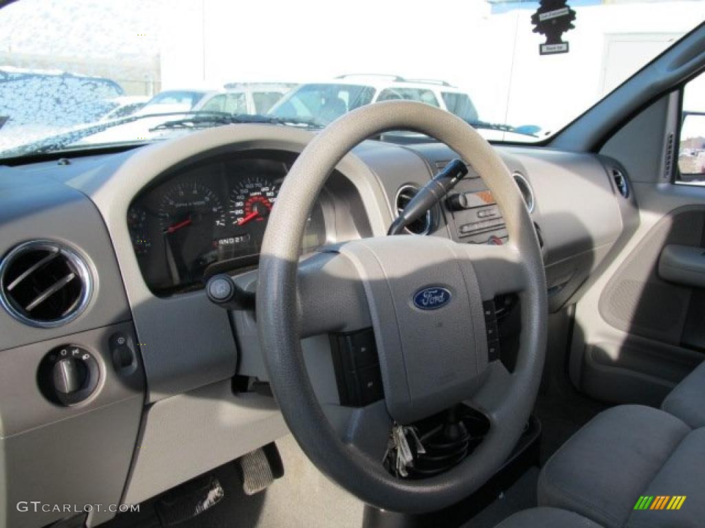 2005 F150 XLT SuperCab 4x4 - Aspen Green Metallic / Medium Flint Grey photo #7