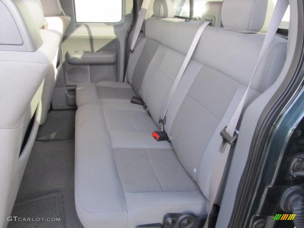 2005 F150 XLT SuperCab 4x4 - Aspen Green Metallic / Medium Flint Grey photo #11