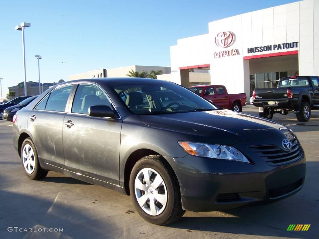 2009 Camry LE - Magnetic Gray Metallic / Bisque photo #1