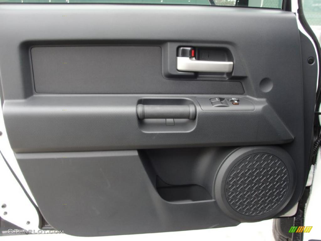 2011 Toyota FJ Cruiser 4WD Dark Charcoal Door Panel Photo #43242729
