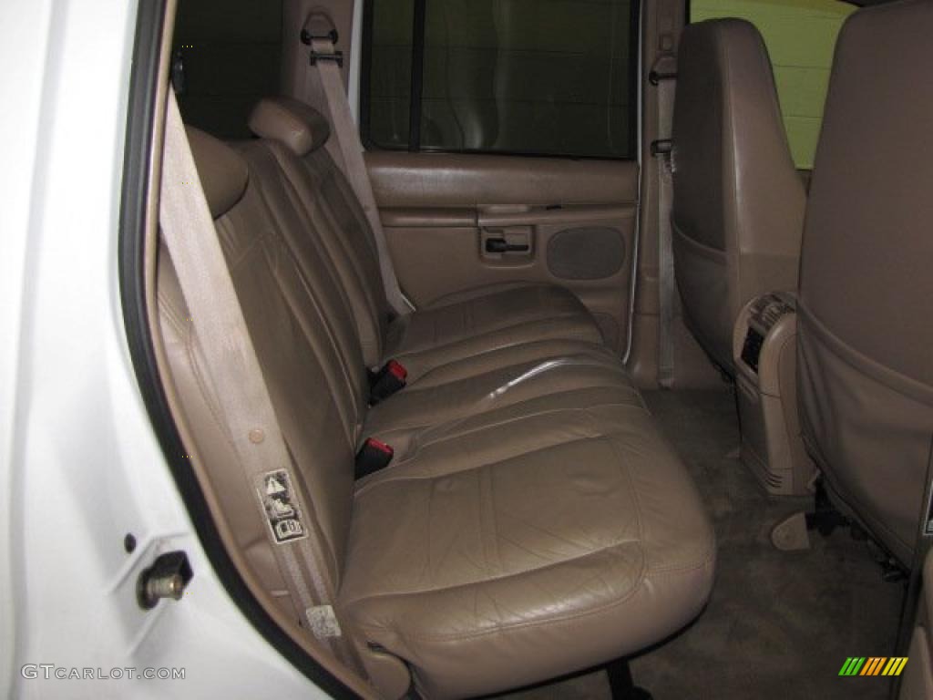 2000 Explorer Eddie Bauer 4x4 - Oxford White / Medium Prairie Tan photo #15