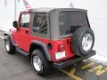 2003 Flame Red Jeep Wrangler Sport 4x4  photo #5
