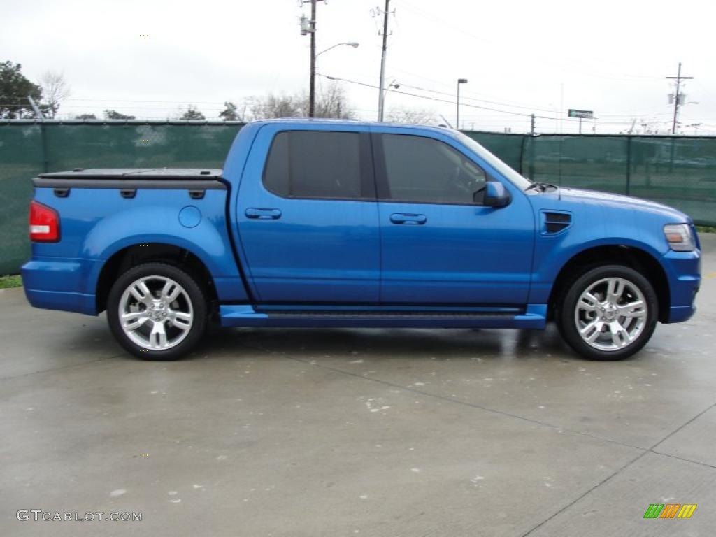 Blue Flame Metallic 2010 Ford Explorer Sport Trac Adrenalin Exterior Photo #43249486