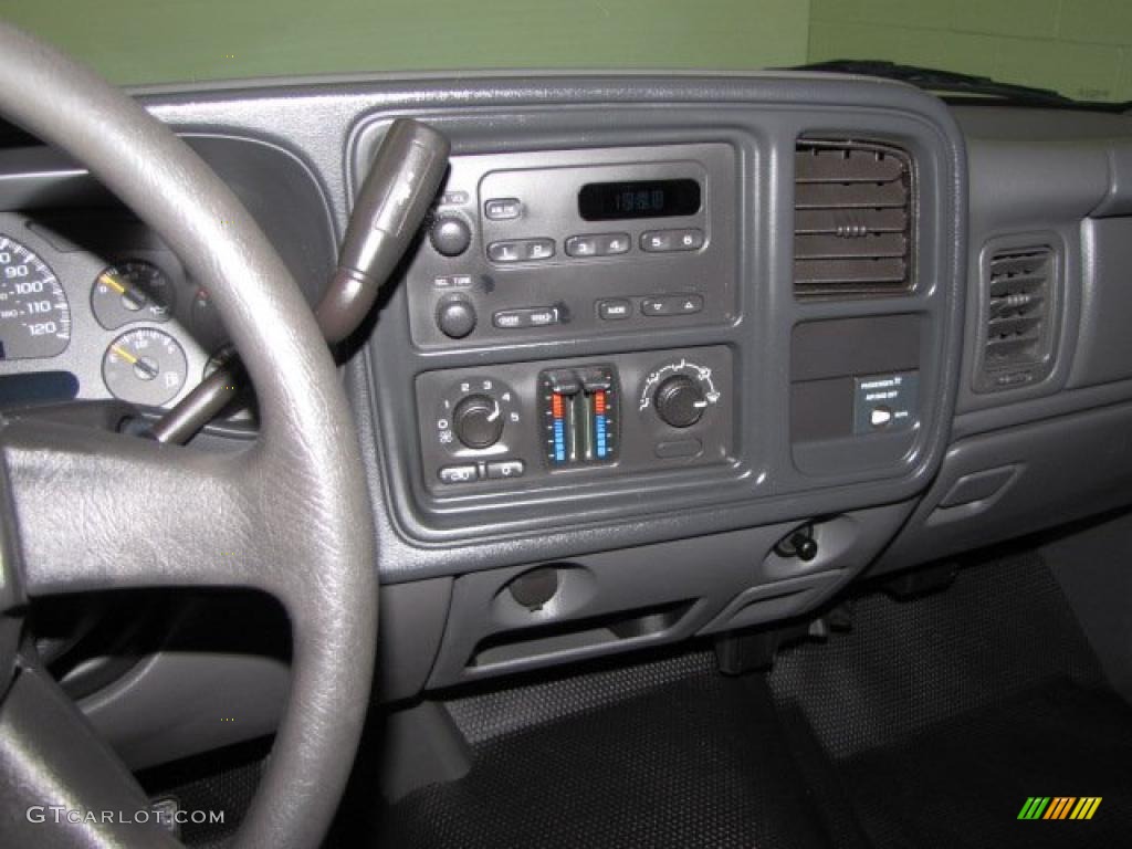 2004 Silverado 1500 Regular Cab - Dark Green Metallic / Dark Charcoal photo #8