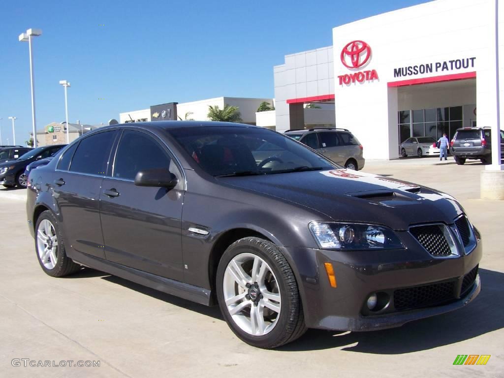2008 G8  - Magnetic Gray Metallic / Onyx photo #1
