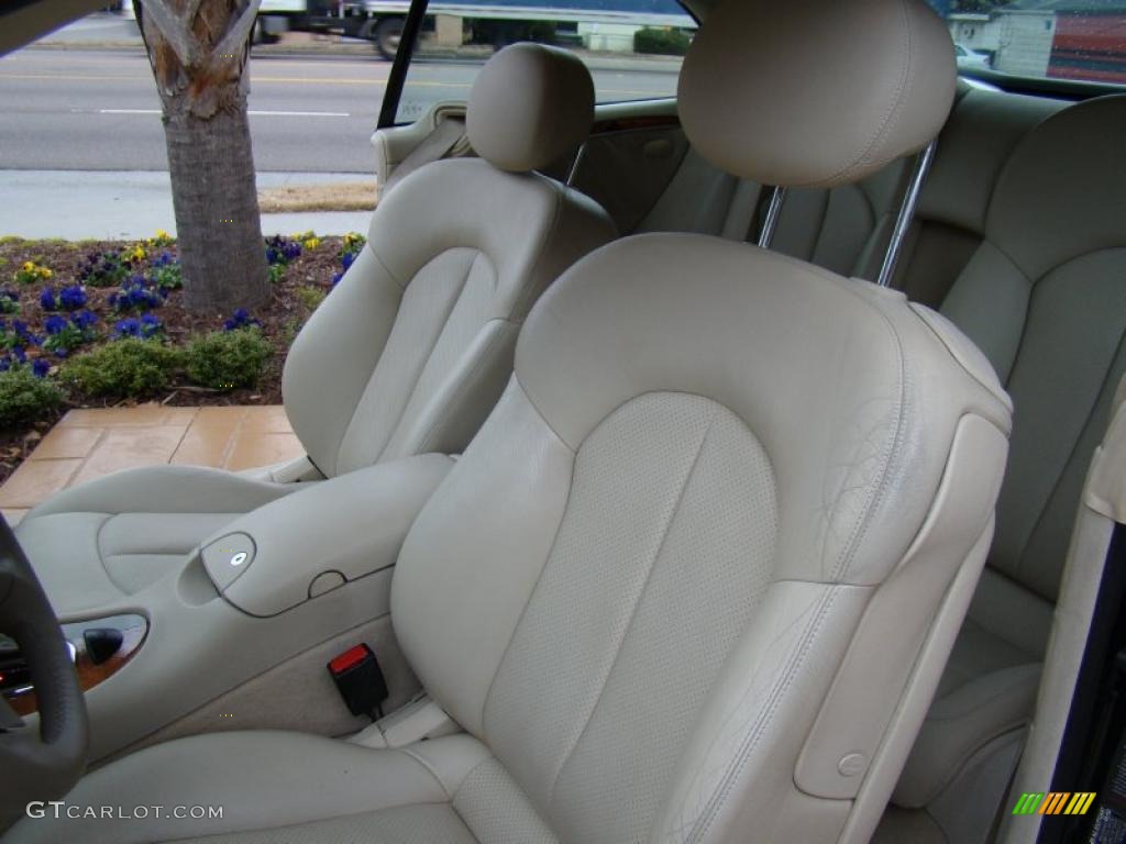 Stone Interior 2004 Mercedes-Benz CLK 320 Cabriolet Photo #43250122