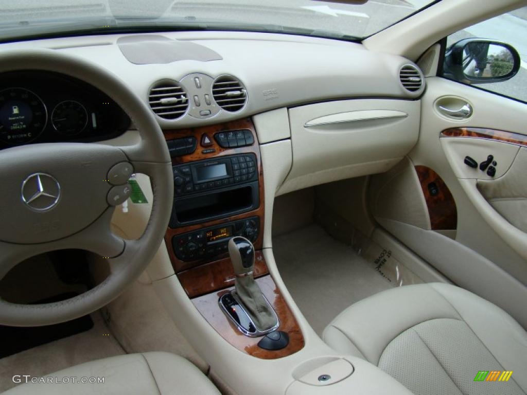 2004 Mercedes-Benz CLK 320 Cabriolet Stone Dashboard Photo #43250146