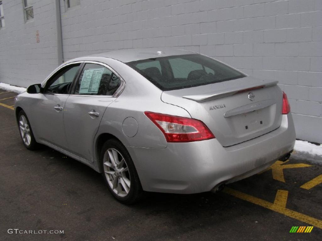 Radiant Silver Metallic 2009 Nissan Maxima 3.5 SV Exterior Photo #43250166