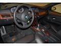 Black 2008 BMW M5 Sedan Dashboard