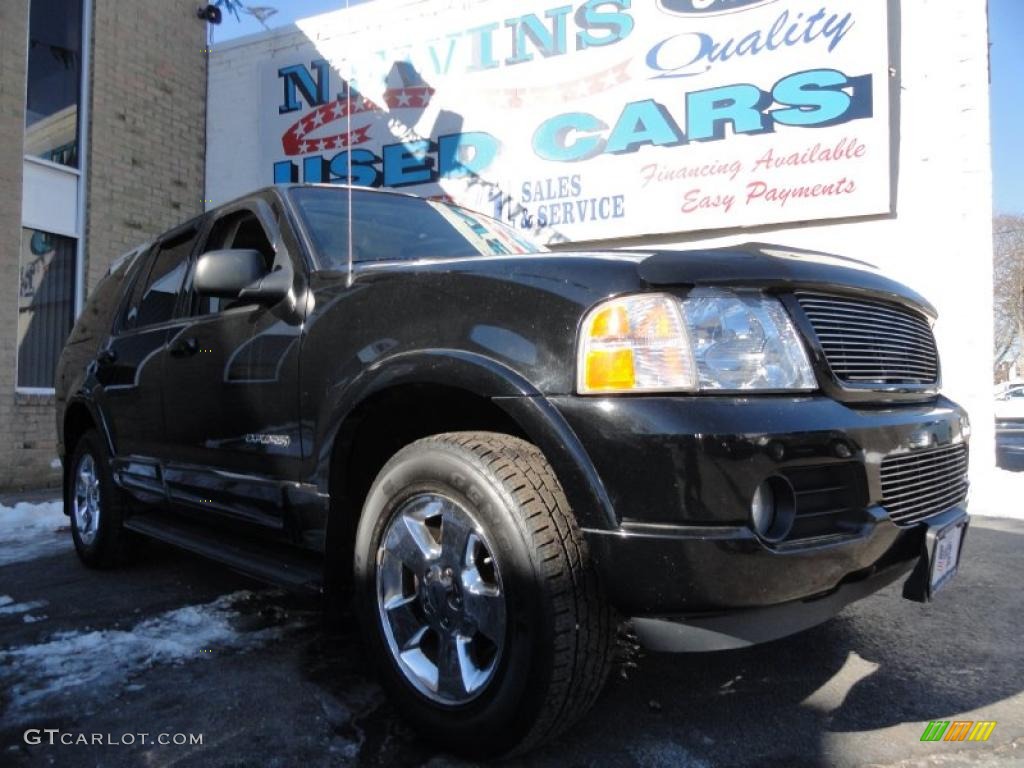 2004 Explorer Limited 4x4 - Black / Graphite photo #1