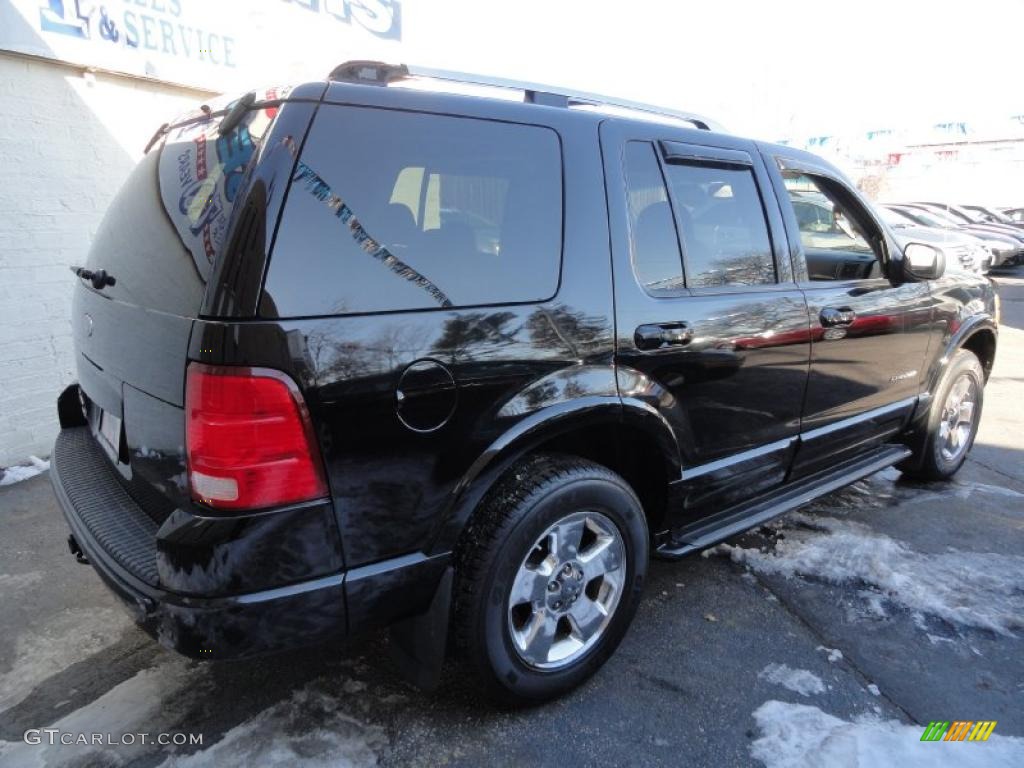 2004 Explorer Limited 4x4 - Black / Graphite photo #3