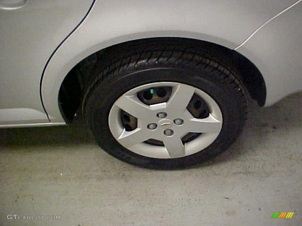 2007 Cobalt LT Sedan - Ultra Silver Metallic / Gray photo #14