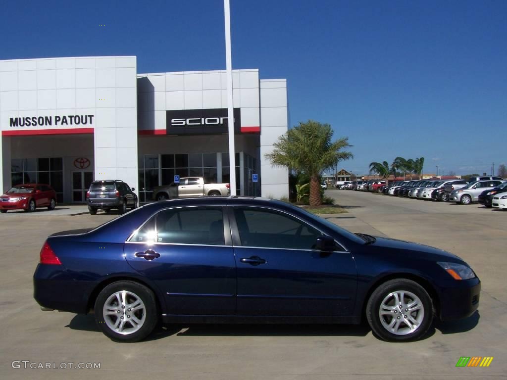 2006 Accord EX Sedan - Royal Blue Pearl / Gray photo #2
