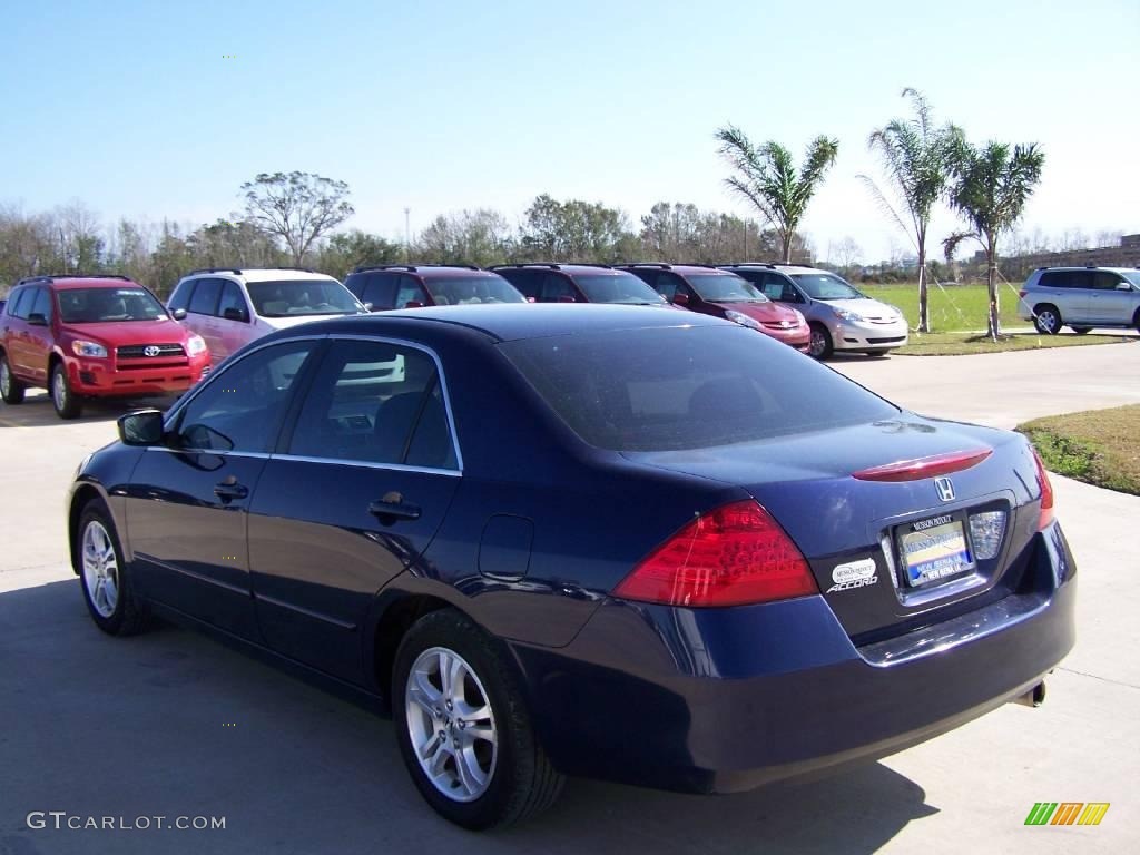 2006 Accord EX Sedan - Royal Blue Pearl / Gray photo #5