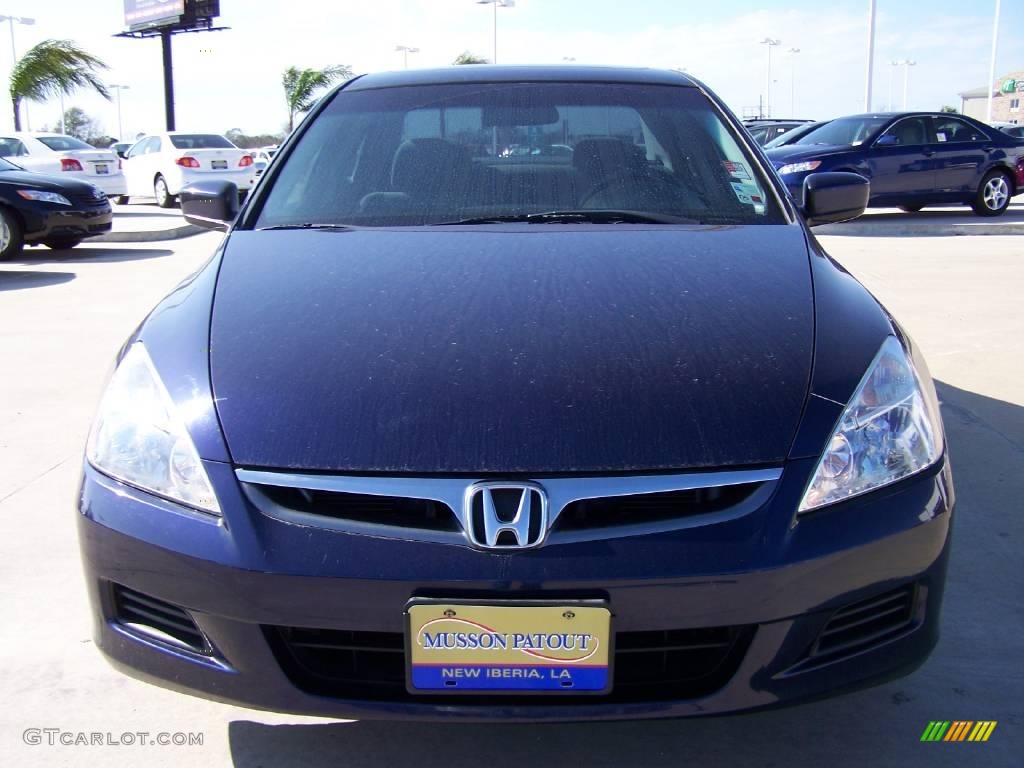 2006 Accord EX Sedan - Royal Blue Pearl / Gray photo #7