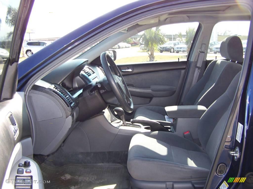 2006 Accord EX Sedan - Royal Blue Pearl / Gray photo #8