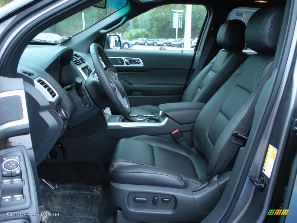 Charcoal Black Interior 2011 Ford Explorer Limited Photo #43257246
