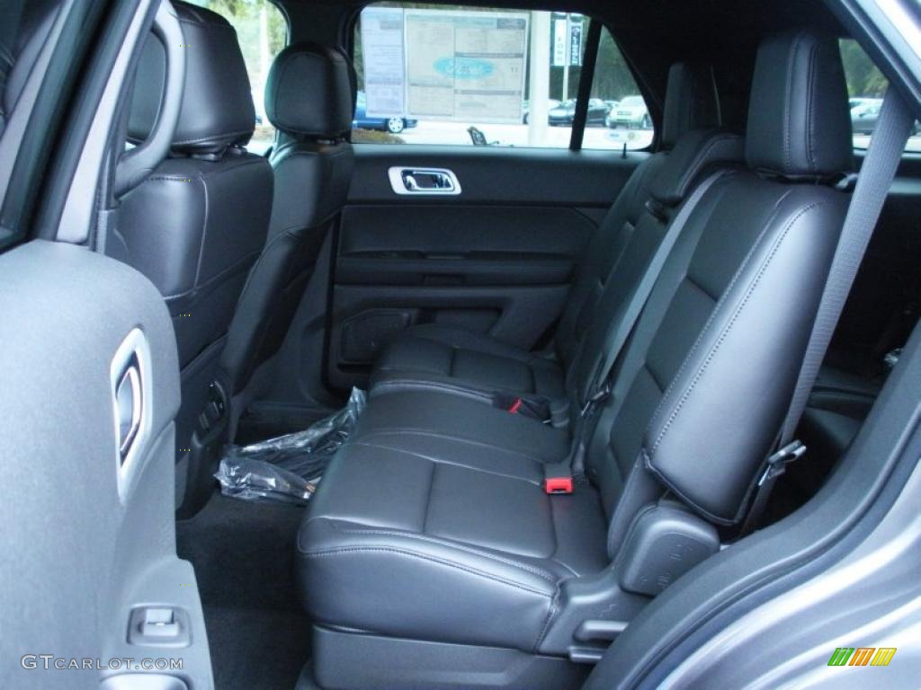 Charcoal Black Interior 2011 Ford Explorer Limited Photo #43257265