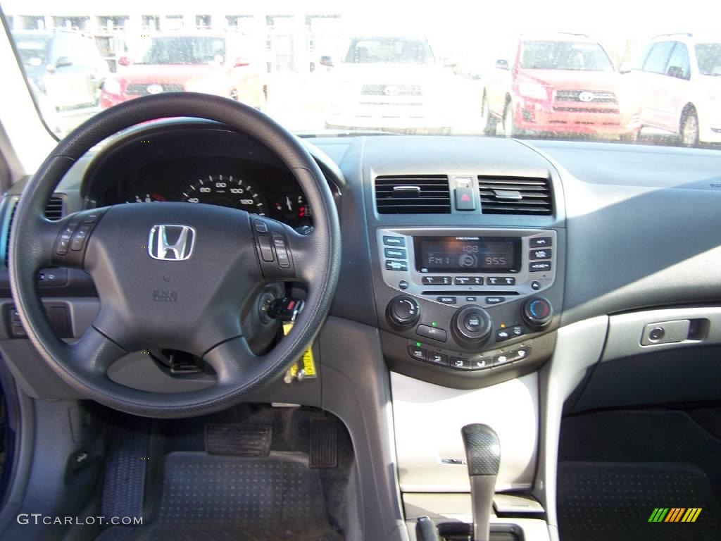 2006 Accord EX Sedan - Royal Blue Pearl / Gray photo #10