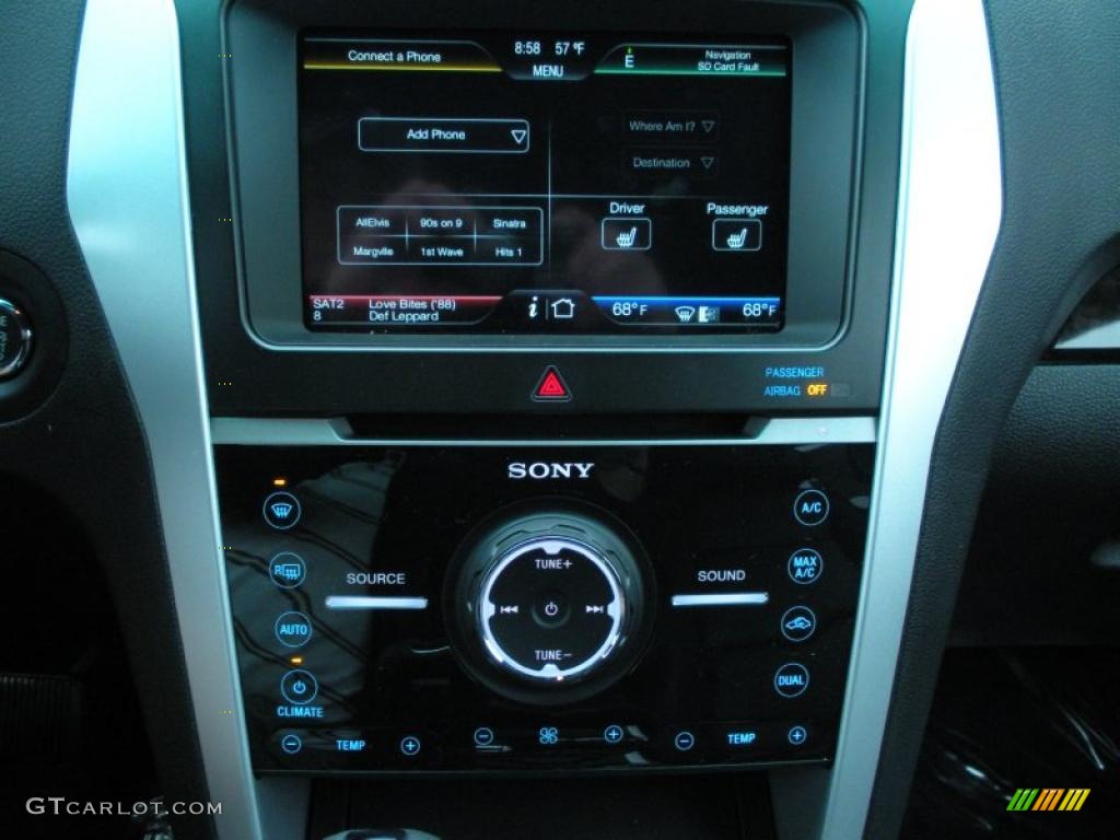 2011 Ford Explorer Limited Controls Photo #43257350